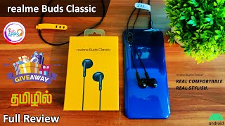 Realme Buds Classic Full Realistic Review + Giveaway 🎁🎁🎁 in Tamil - TechApps Tamil