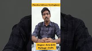 Successfully placed as Software Test Engineer | Student’s experience at QSpiders