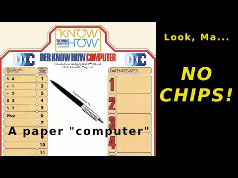 The Know-How paper computer from the '80s: demos and emulators for Commodore 16, 64, others