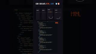 Card Carousel with HTML & CSS Only | No JavaScript Needed!