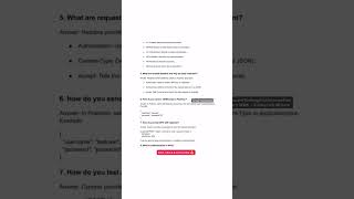 API Testing Interview Questions and Answers.