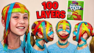 100 Layers of Fruit By The Foot!!