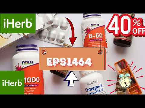 iHerb Discount Code 40% OFF! ON IHERB Products,! Exclusive Best iHerb Coupon Codes!