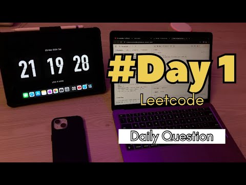Day 1 : LeetCode Live: Sharpening DSA Skills & Building Consistency! #Day1