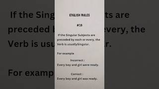 English Rules 18 | Darshan Parmar | #englishgrammar #viralshorts #englishlearningplatform #music