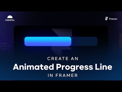 How To Create an Animated Progress Line in Framer