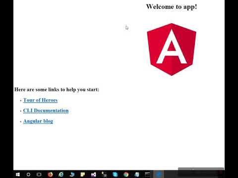 Angular 5 Create and Setup a New Project By CLI and Visual Studio Code