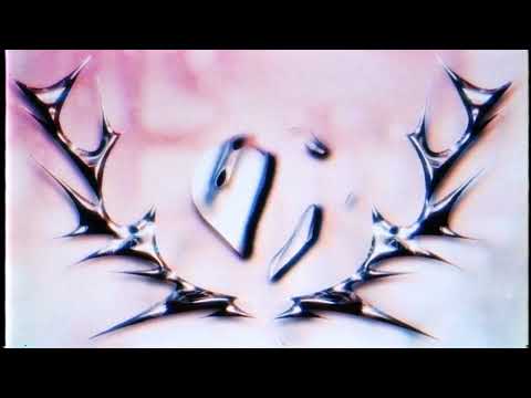 3D Chrome Silver Heart Background || 1 Hour Looped HD