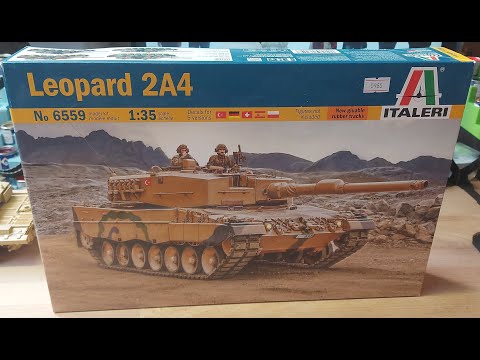 Italeri 6559 1:35 Leopard 2A4 Photo build
