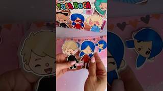 Toca Boca lady bug ￼ Marinette, ￼ Elsa frozen #tocaboca #frozen #marinette  #ladybug