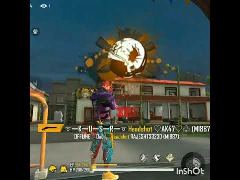ONE TAP AND EMOTE +ONE TAP WATSAPP STATUS VIDEO VERA LEVEL  IN FREE FIRE 🔥