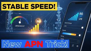New APN Settings for Stable Internet Speed | 4G 5G Speed Fix
