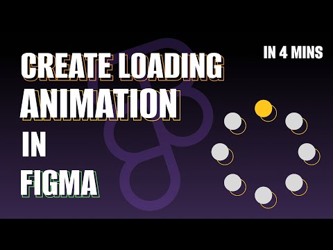 Create Simple Loading Animation in Figma | Figma Tutorial | Figma Tricks | UI/UX