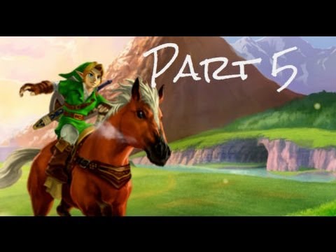 Let's Play Legend of Zelda Ocarina of Time 3DS #5: Hyrule Castle Prt 1