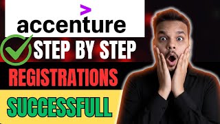 Accenture Step By Step Registrations | How to Do Accenture Registration | Accenture Hiring 2025