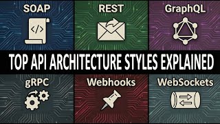 SOAP vs REST vs GraphQL vs gRPC vs Webhooks vs WebSockets | Top API Architecture Styles Explained