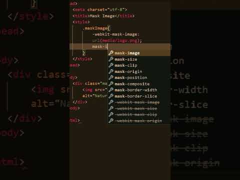 Cool Stuff with Mask image | CSS Masking | Image masking #shorts