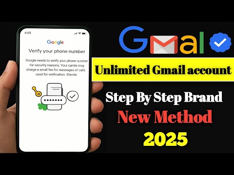 Unlimited Skip Gmail Create || New Method 2025 আনলিমিটেড জিমেইল তৈরি করুন ২০২৫ | নতুন মেথড ২০২৫/#smr