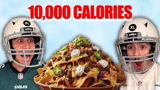 We Made The Ultimate Superbowl Nachos (10,000 Calories)