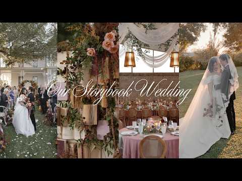 Our Storybook Wedding 📖🧚💍 The Most Magical Day of Our Lives