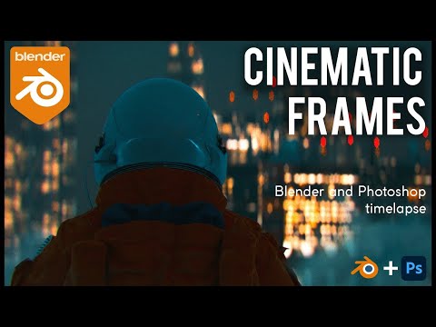 EASY PROCESS ON HOW TO MAKE CINEMATIC FRAMES IN BLENDER