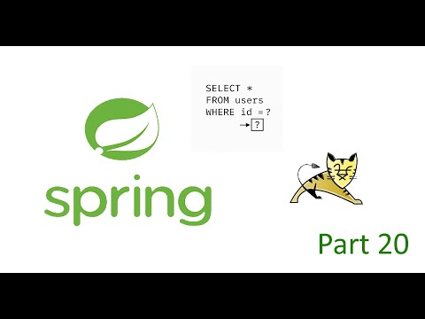 Learning Spring Boot from Zero to Cloud: Part 20 - JdbcTemplate Parameters