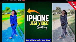 iPhone video editing in Android mobile ||