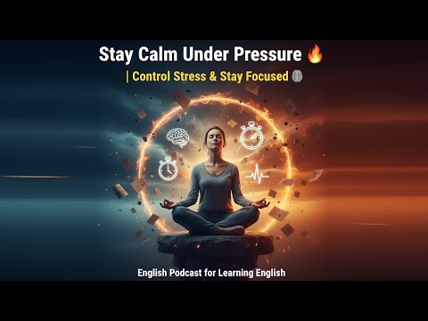 How To Stay Calm Under Pressure | English Podcast for Learning English | English Leap Podcast