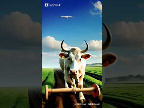 🐄 The Cow & The Bear – A Wild Jungle Clash! 🌿⚔️ #ShortStory #AnimalFight #Shorts"**#foryou #cow