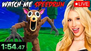 😱 SPEEDRUNNING 99 NIGHTS IN THE FOREST... *PRACTICING FOR RB BATTLES x TWITCH EVENT*