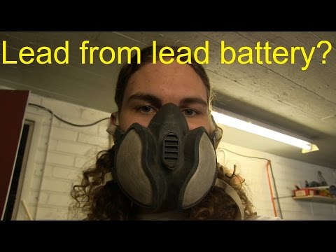 Trying to get lead from battery