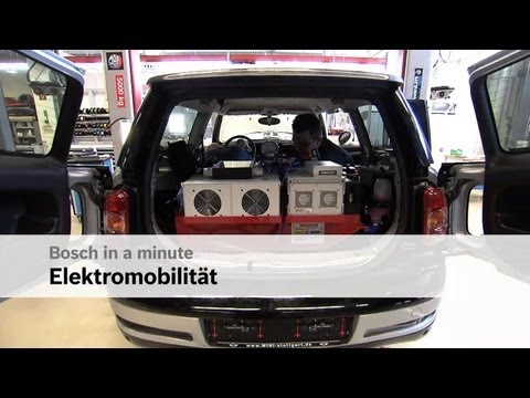 In a minute - Bosch und Elektromobilität