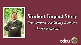 Student Impact Story | Andy Pannelli Gene Sherron Scholarship Recipient