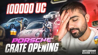 1.1 Lakh UC 🔥 PORSCHE SUPERCAR CRATE OPENING 🔥 SPEED DRIFT CRATE OPENING | BGMI YASHH