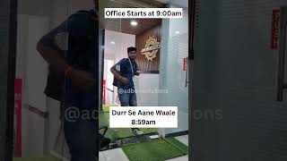 Late Comer At Office | Adborn Solutions | #shorts #ytshorts #funny #funnymemes #memes #officememes