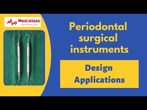 Periodontal Surgical Instruments l Periodontal flap surgery l Mediklaas