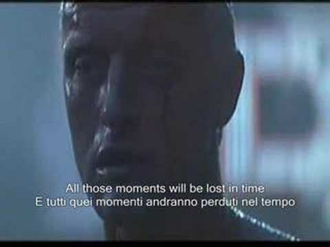 Blade runner dialogue transcription (english and italian)