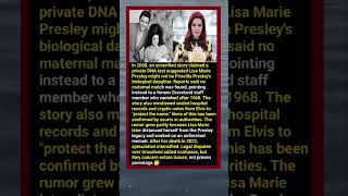 😱♥️Lisa Marie Presley: The Unverified DNA Rumor #shorts