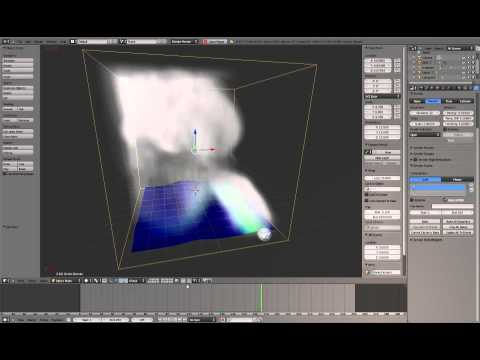 Smoke emission + Dynamic Paint