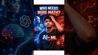 AI vs Machine Learning: Which Needs More Math? #shorts #telugu #AIEngineer #MLEngineer #TechCareers