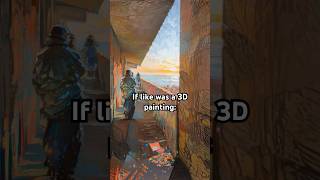 AI made my sunset view into a painting #aieditingtools #aitools #aiwebsites #MagicHourAI