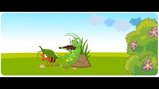The Ant And The GrassHoper #short_story #grandma_story
