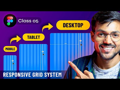 How to Make a Responsive Grid Layout in Figma | Crash Course in Hindi Ep 05