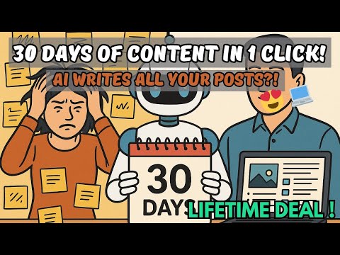💡 Create 30 Days of Content in 5 Minutes with AI! 🤯 | Vocable AI Review