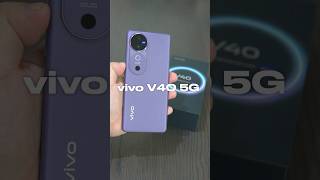 vivo V40 5G Unboxing (Nebula Purple): Best Portrait Smartphone Under Php 30K (USD 540)