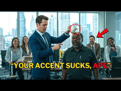 The CEO Mocked the Janitor’s Accent — But What He Saw on the News Changed Everything