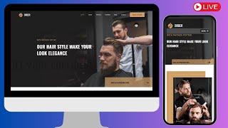 Create a Stunning Website Live – Episode 1: HTML, CSS & JavaScript Tutorial