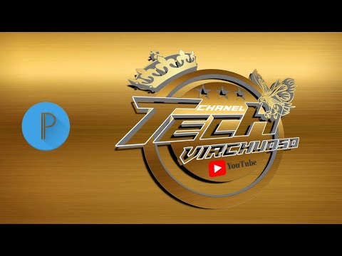 3D logo tutorial . how to make 3D logo for youtube channel