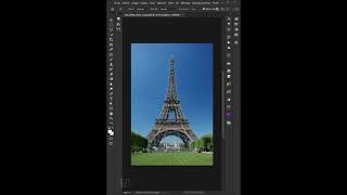 Plier la tour Eiffel dans #adobephotoshop #shorts  #youtubeshorts #blend #blending #shorttutorial