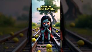 রেললাইনে বসে ভূত কাঁদছে কেনো 😭 bhayankar bhuter cartoon bangla Horror Story #shorts #bhutercartoon